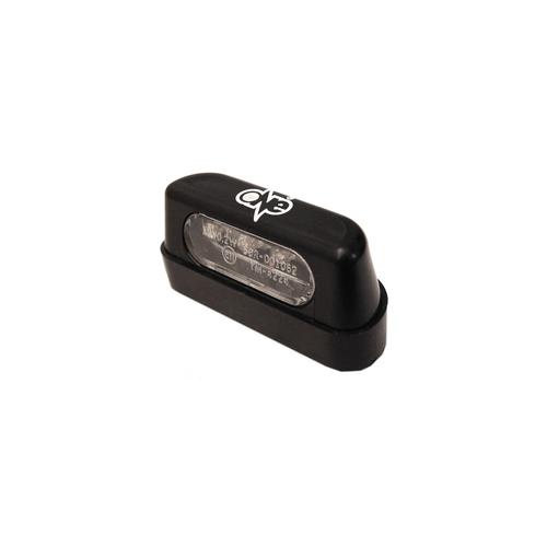 LUCE TARGA A LED NERA OMOLOGATA