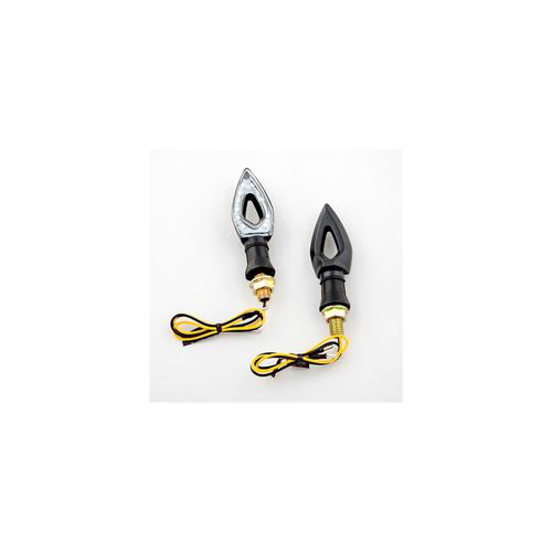 CP FRECCE A LED TRASPARENTE SEQUENZIALE COLORE NERO CE