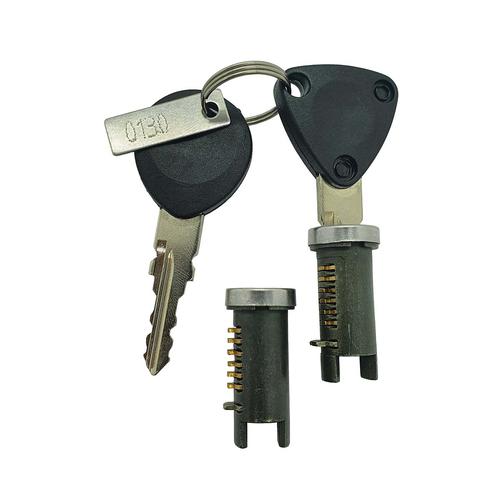 KIT SERRATURE 2 PEZZI GILERA STALKER PIAGGIO NRG TYPHOON 50