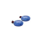 CP LAMPADE OVALI ADESIVE VETRO BLU