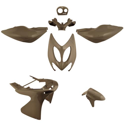 KIT CARENE 7PZ NARDO GRAY MBK NITRO YAMAHA AEROX