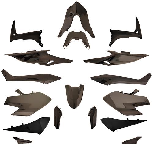 GLOSSY BLACK FAIRING KIT 17 PCS T-MAX 560 2020-2021