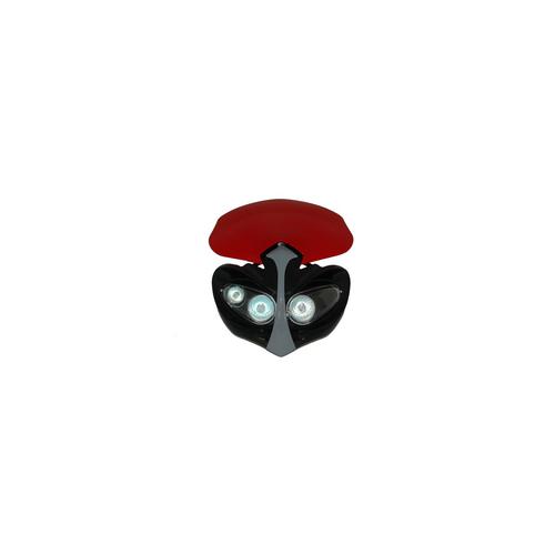 MASCHERA FARO ROSSA ENDURO "DIAMOND"