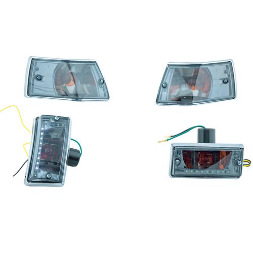 KIT 4 FRECCE LEXUS FUMEE 9 LED PIAGGIO VESPA PX 125-150-200