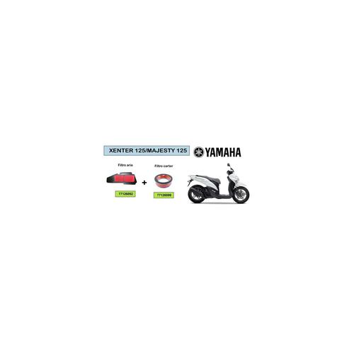 YAMAHA MAJESTY 125 AIR-OIL FILTER KIT